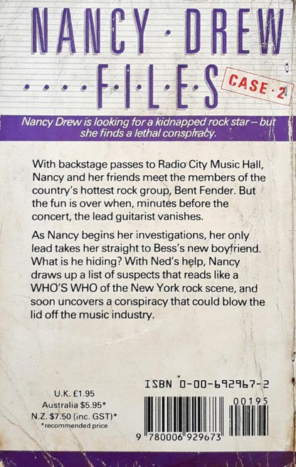 The Nancy Drew Files Case 2 Deadly Intent