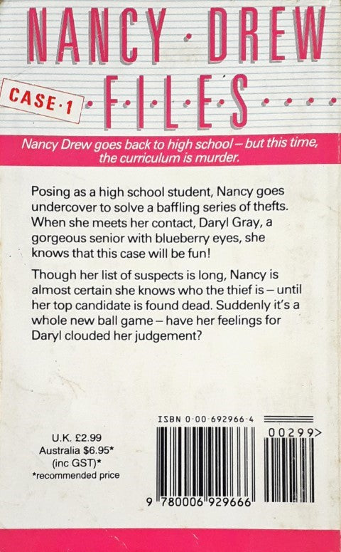 The Nancy Drew Files Case 1 Secrets Can Kill