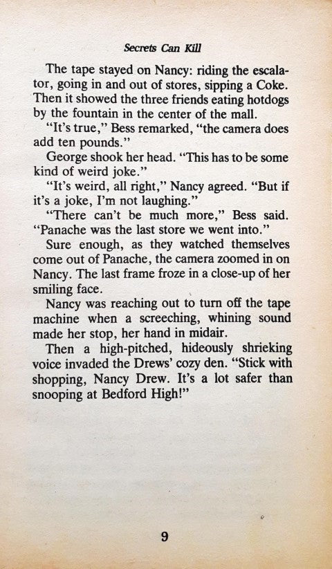 The Nancy Drew Files Case 1 Secrets Can Kill