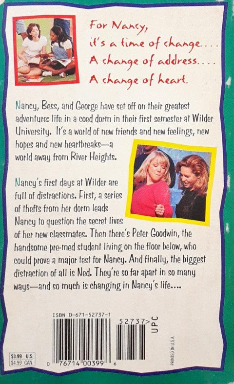 Nancy Drew On Campus 1 New Lives New Loves