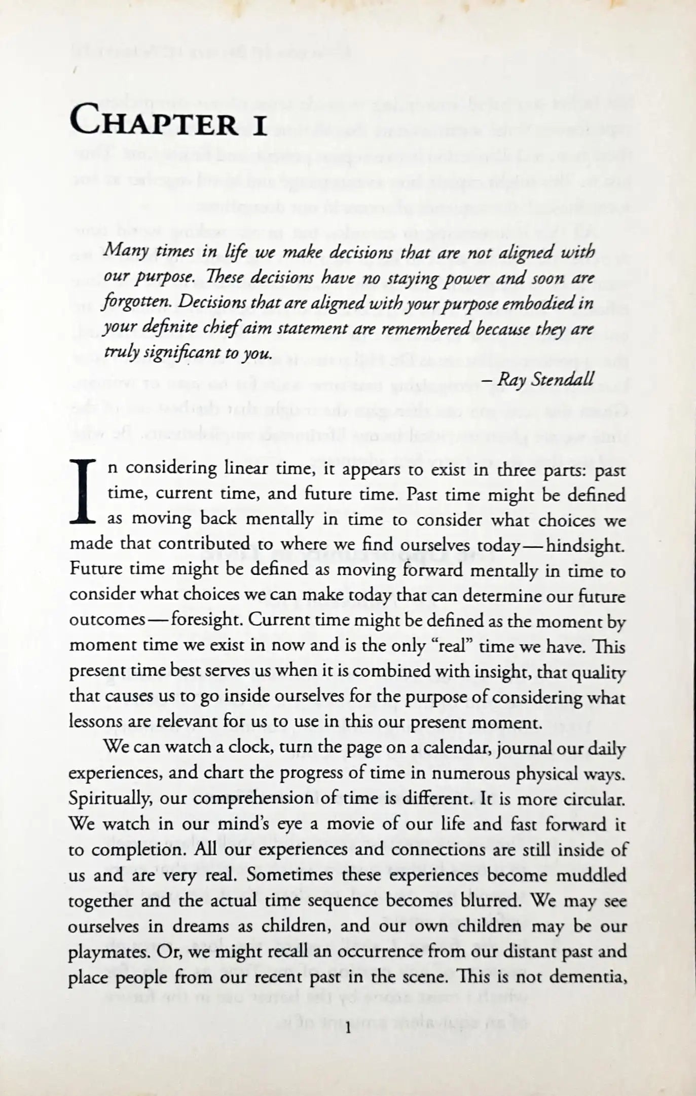 Conceive It! Believe It! Achieve It!