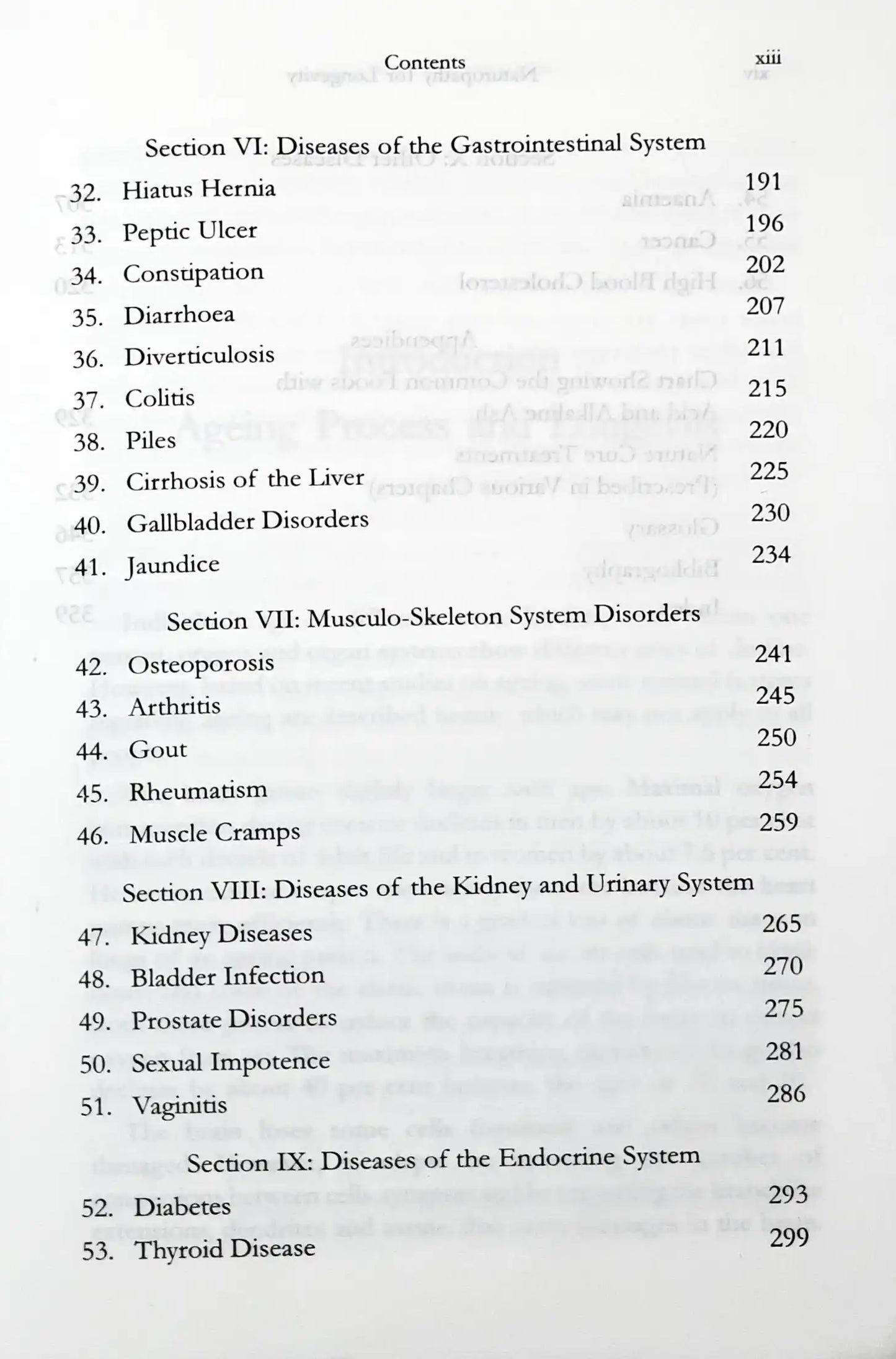 Naturopathy for Longevity