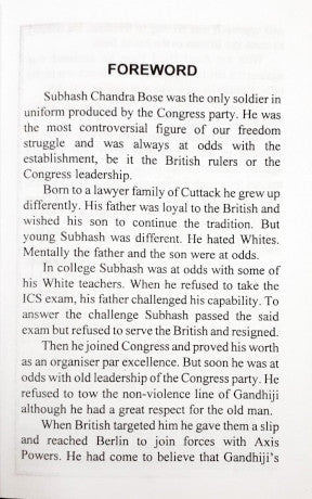 Netaji Subhash Chandra Bose Freedom Fighter