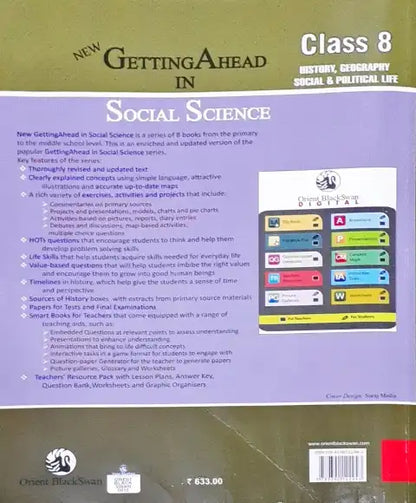 Getting Ahead In Social Science Class 8 History Geography Social And Political Life (P)