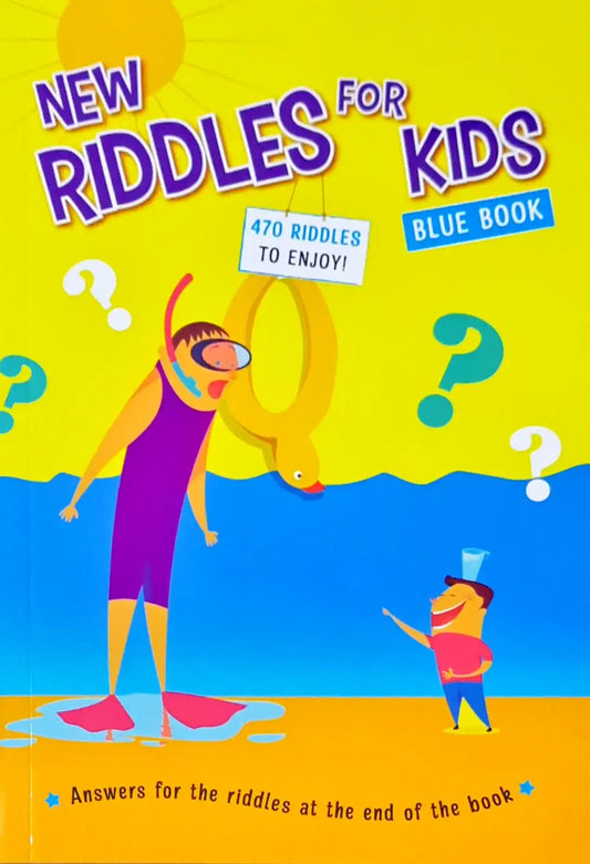 New Riddles For Kids : Blue Book