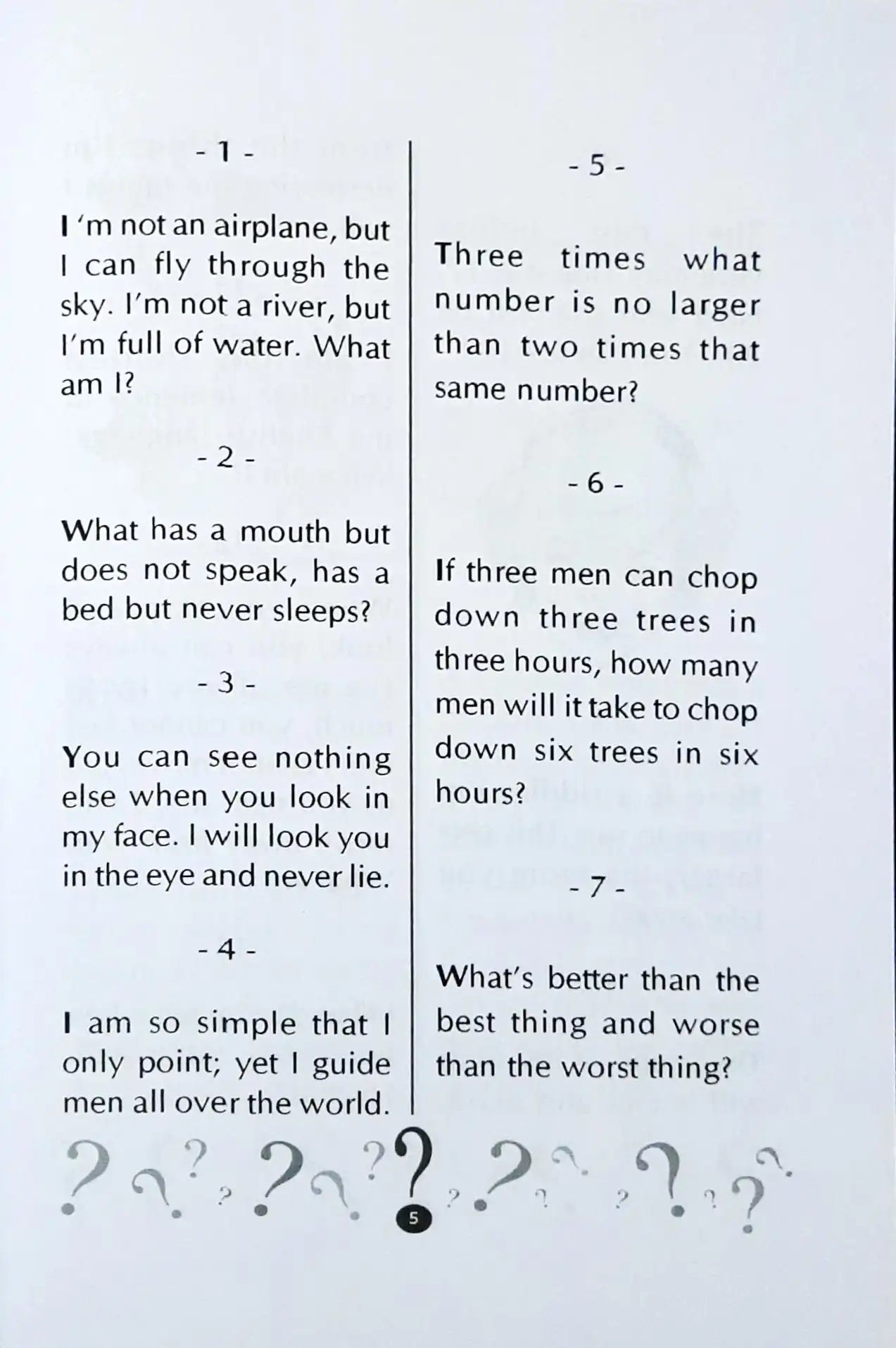 New Riddles For Kids : Green Book