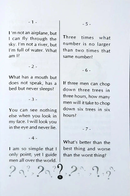 New Riddles For Kids : Green Book