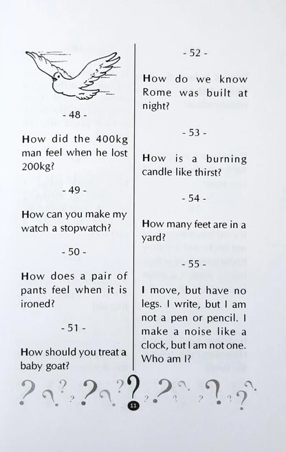 New Riddles For Kids : Pink Book