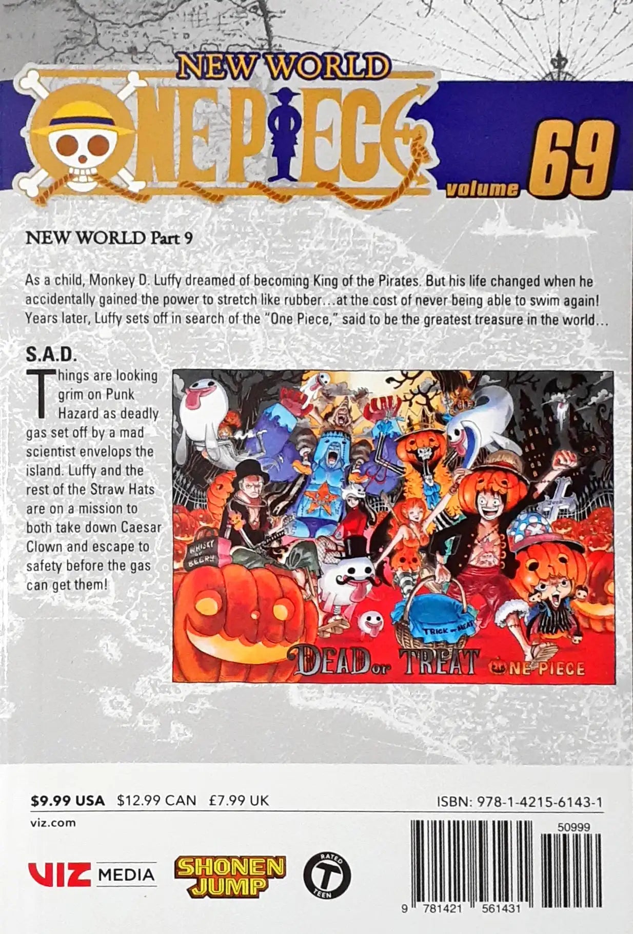 One Piece : Volume 69 : S.A.D. – Books and You One Piece : Volume 69 : S.A.D. – Books and You