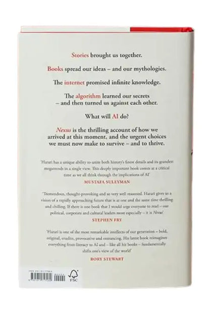 Nexus: A Brief History of Information Networks from the Stone Age to AI | Hardcover