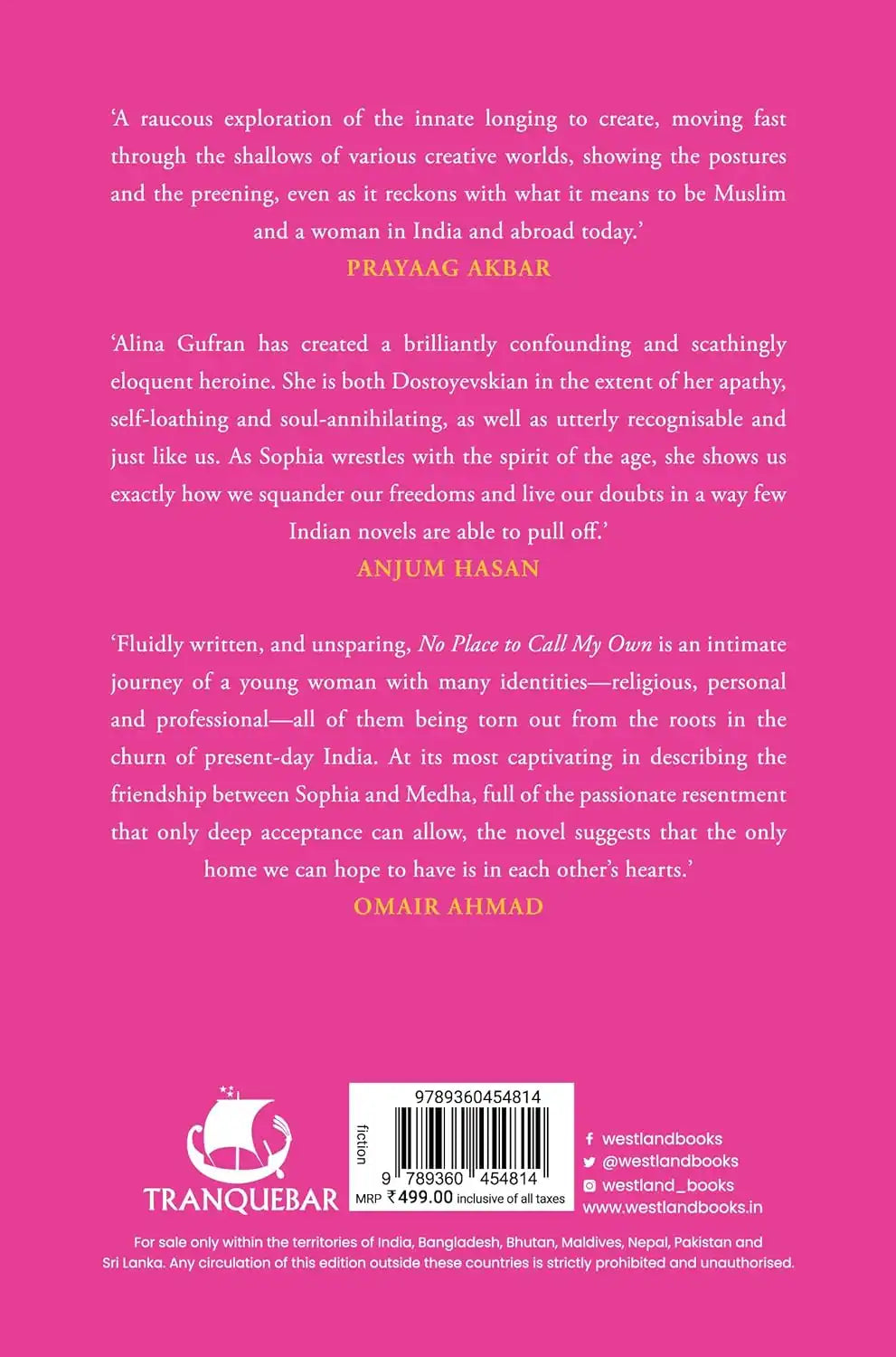 No Place To Call My Own | Hardcover