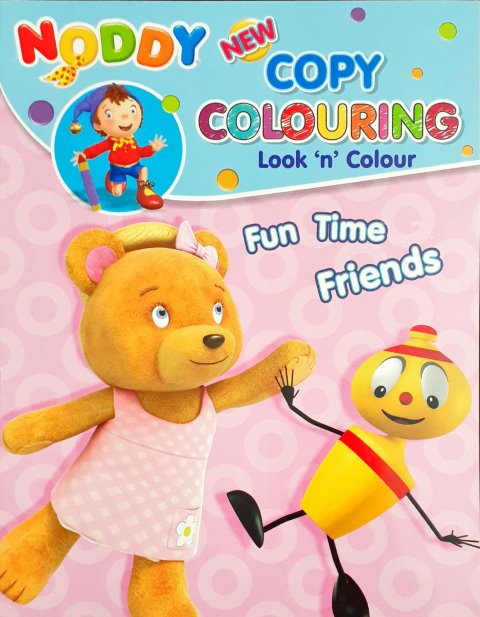Noddy Fun Time Friends Look N Colour
