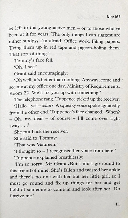 Tommy & Tuppence Mysteries #3 : N or M? (P)