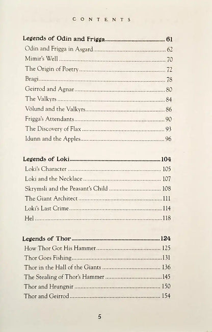 Norse Myths & Legends : Flame Tree Collector's Editions