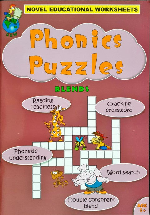 Novel Educational Phonics Puzzles Blends – Books and You