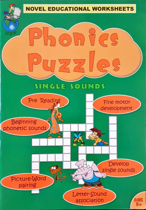 Novel Educational Phonics Puzzles Single Sounds