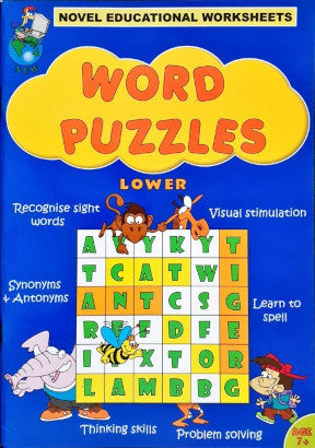 Novel Educational Word Puzzles (Lower)