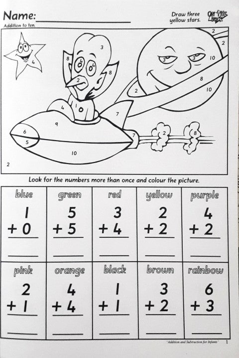 Novel Educational Addition & Subtraction For Infants