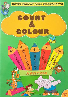 Novel Educational Count & Colour Addition