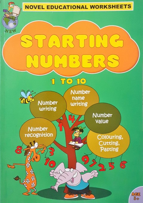 Basic Numbers Start Novel Educational Starting Numbers 1 to 10 – Books and You