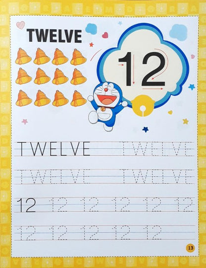 Numbers Activity Book With Doraemon