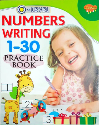 Numbers Writing 1-30 Practice Book