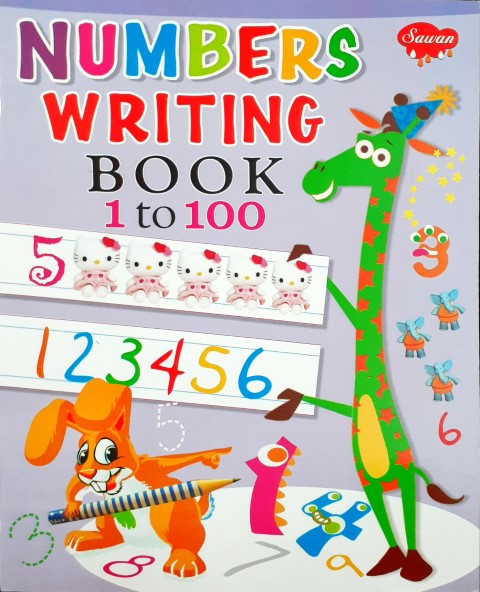 Numbers Writing Book 1 To 100