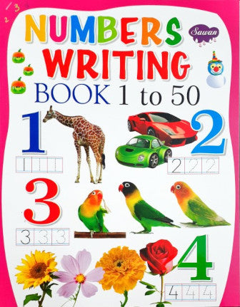 Numbers Writing Book 1 To 50