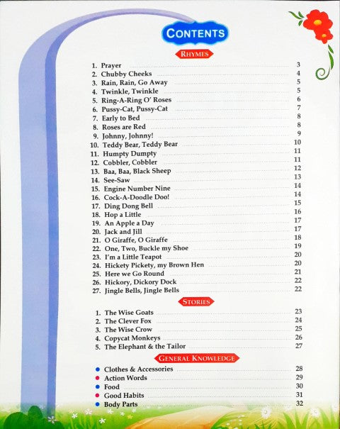 Nursery Rhymes With Stories & G.K. for Nursery (Play School Series)