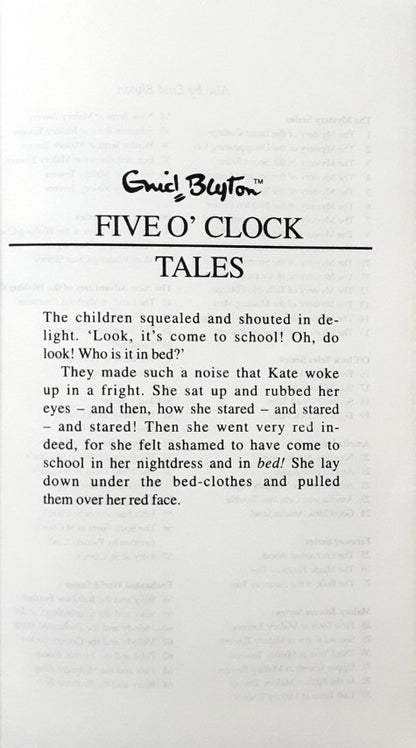 The O'Clock Tales Collection : 5 O'Clock, 6 O'Clock and 7 O'Clock Tales (3 Books in 1)