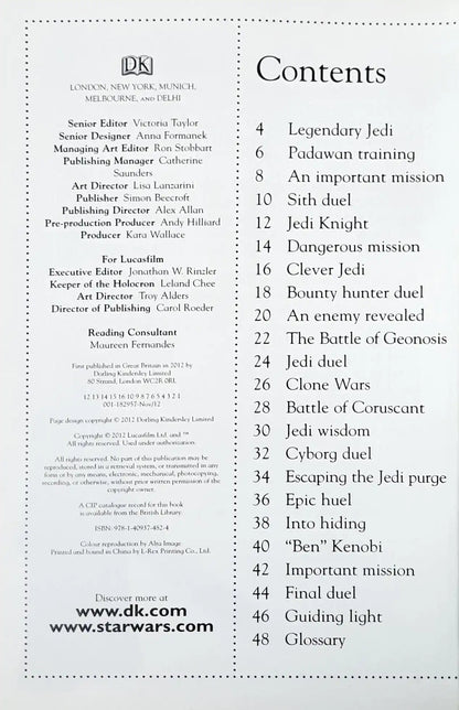 Obi-Wan Kenobi Jedi Knight : Star Wars | DK Readers Level 3 (P)