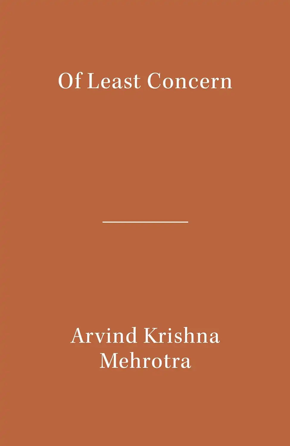 Of Least Concern (Literary Activism Series)