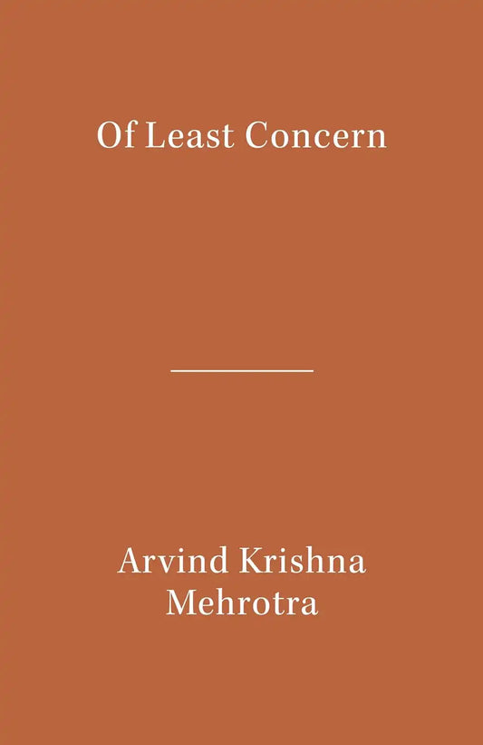 Of Least Concern (Literary Activism Series)