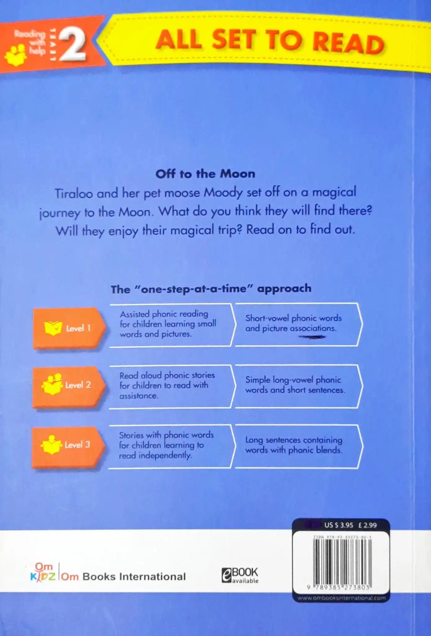 All set to Read Level 2 : A Phonics Reader - Off to the Moon (P)