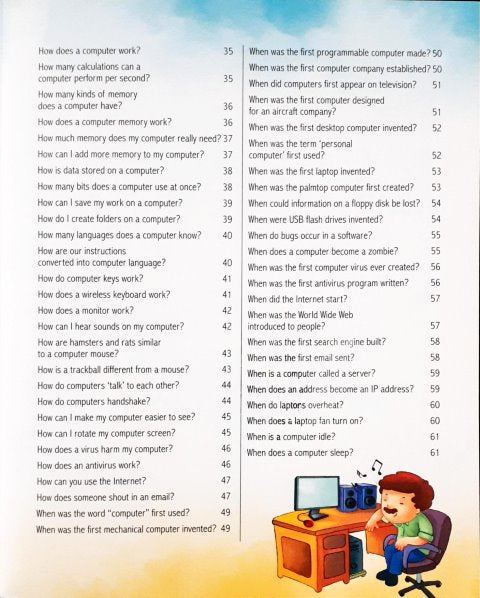 Computer Some Questions And Answers Amazing Questions & Answers Computer – Books and You