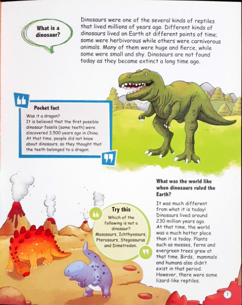 Amazing Questions & Answers Dinosaurs