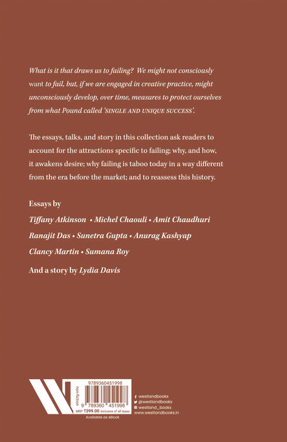 On Failing (Literary Activism Series)