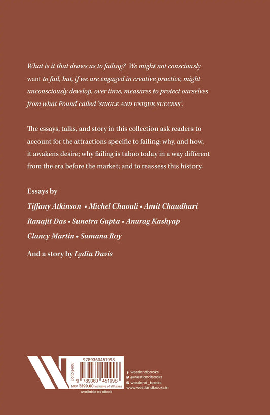 On Failing (Literary Activism Series)