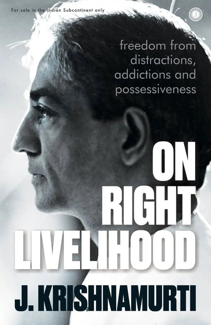 On Right Livelihood