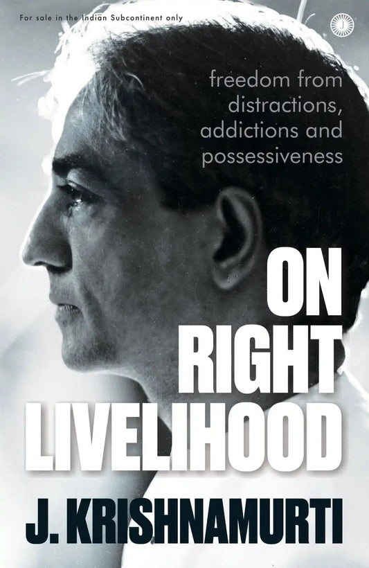 On Right Livelihood