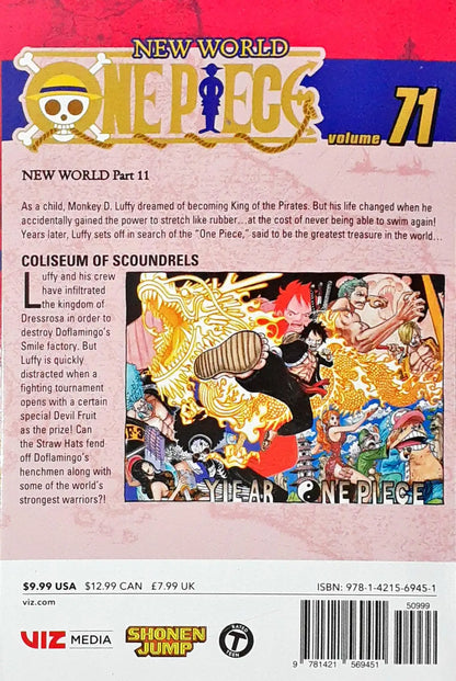 One Piece : Volume 71 - Coliseum of Scoundrels