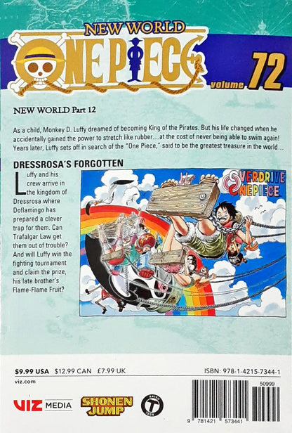 One Piece : Volume 72 - Dressrosa's Forgotten