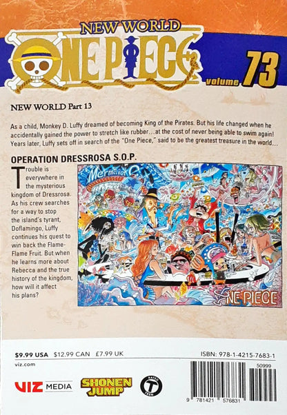 One Piece : Volume 73 - Operation Dressrosa S.O.P.