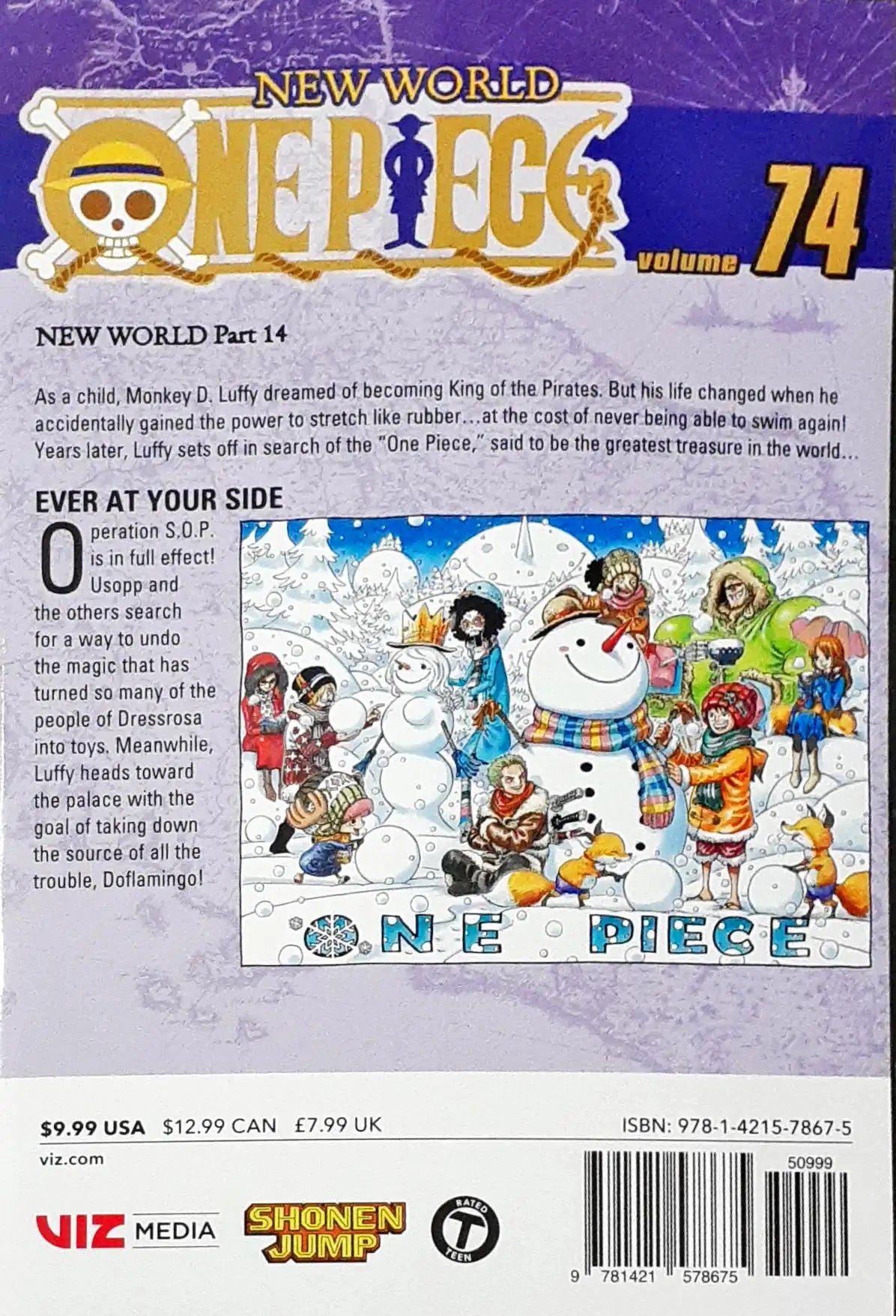 One Piece : Volume 74 - Ever at Your Side