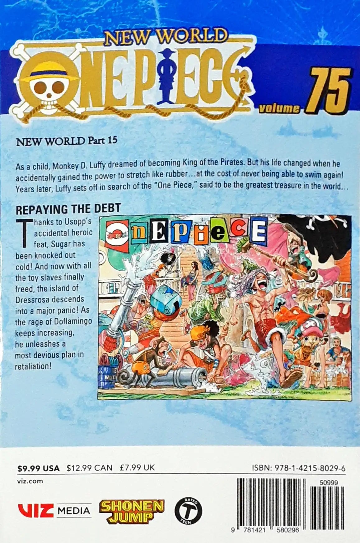 One Piece : Volume 75 - Repaying the Debt