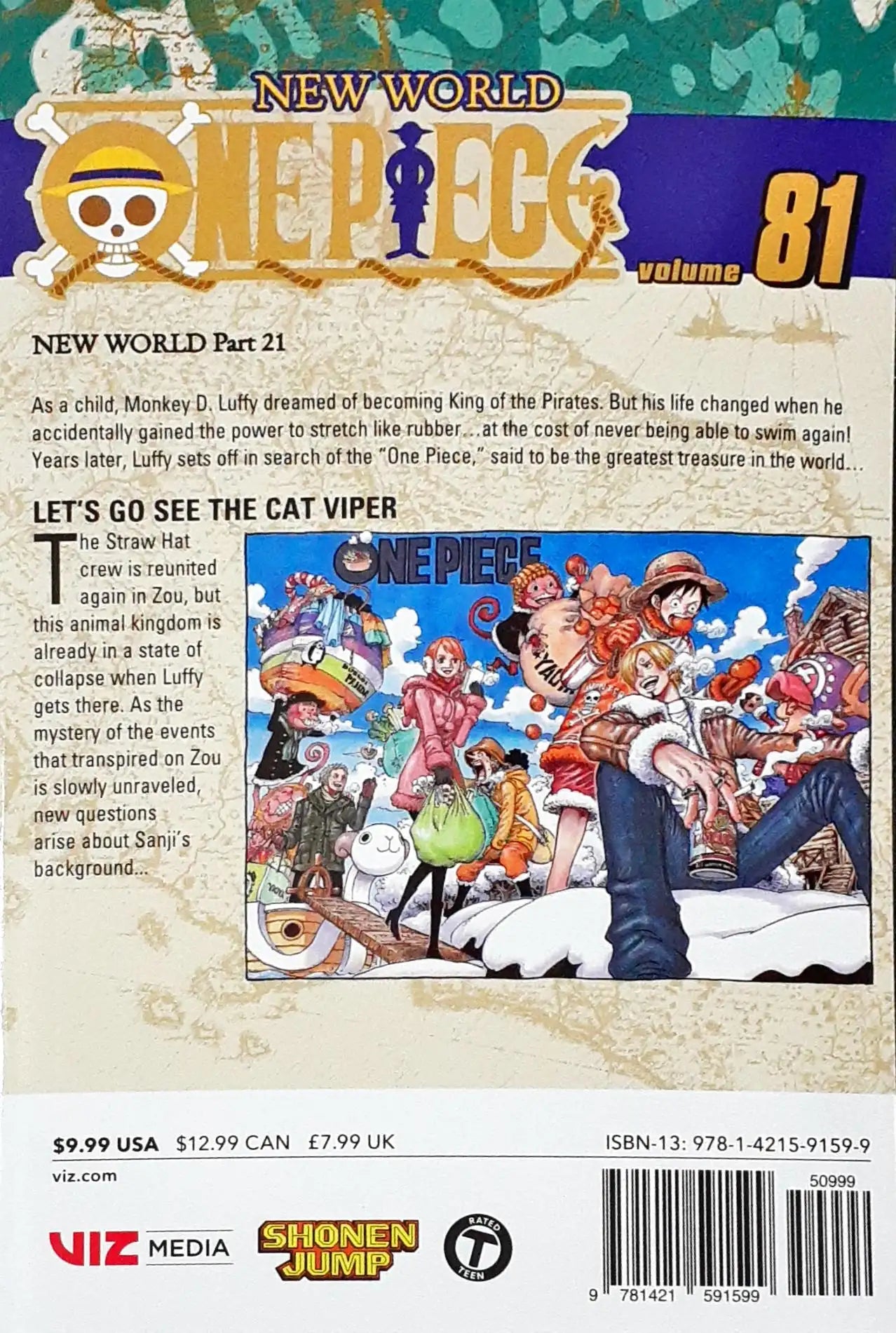 One Piece : Volume 81 - Let's Go See the Cat Viper