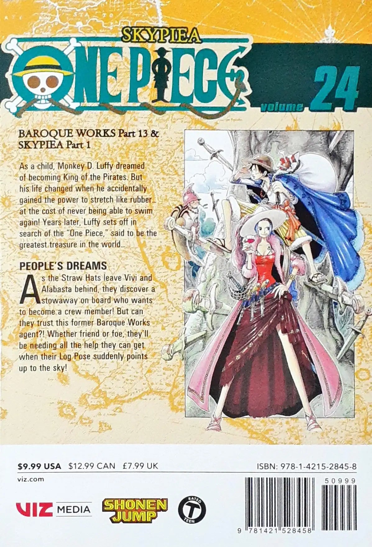 One Piece : Volume 24 - People's Dreams