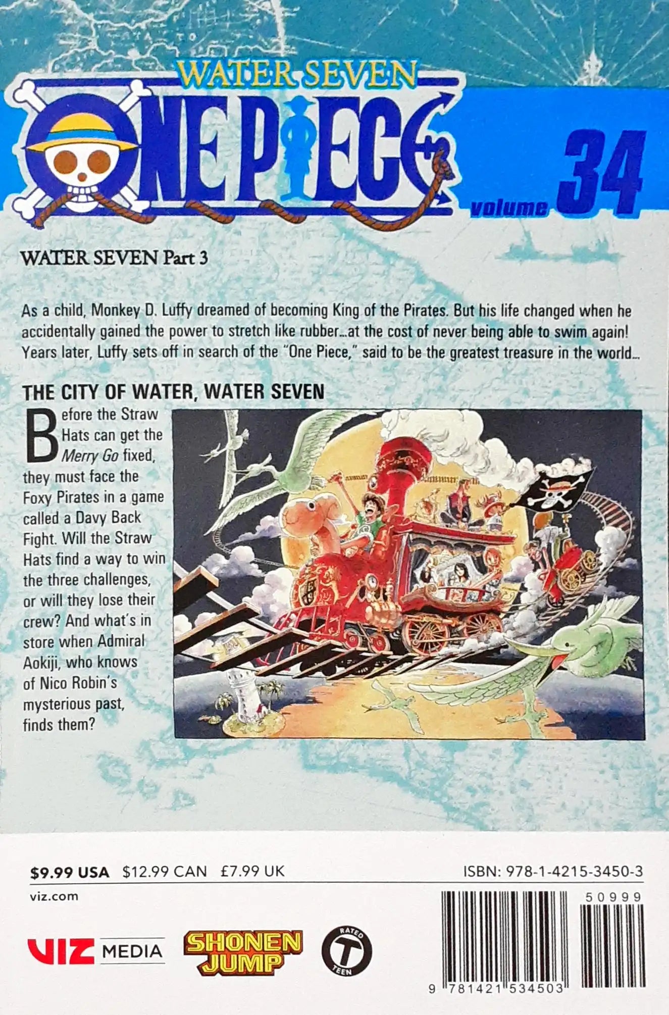 One Piece : Volume 34 - The City of Water, Water Seven