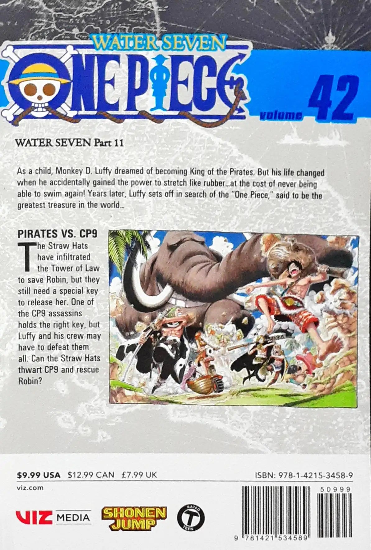 One Piece : Volume 42 - Pirates vs. CP9