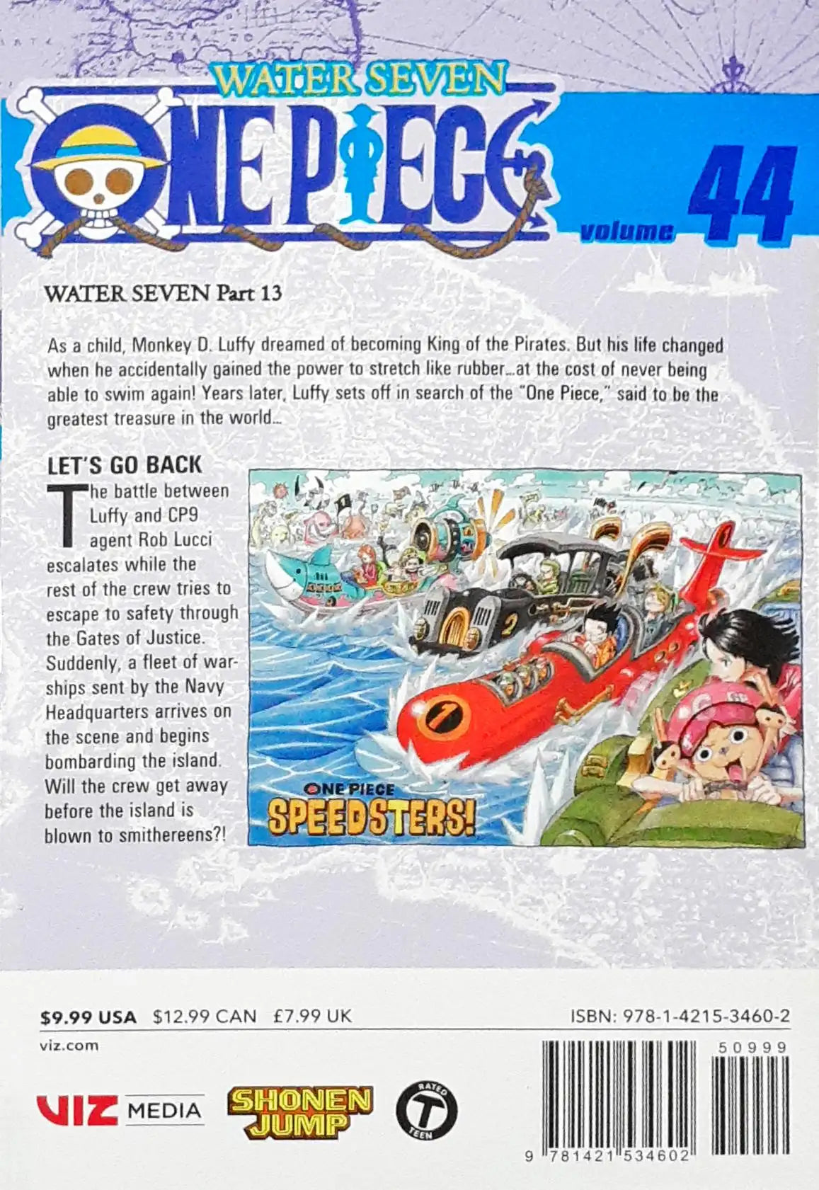 One Piece : Volume 44 - Let's Go Back